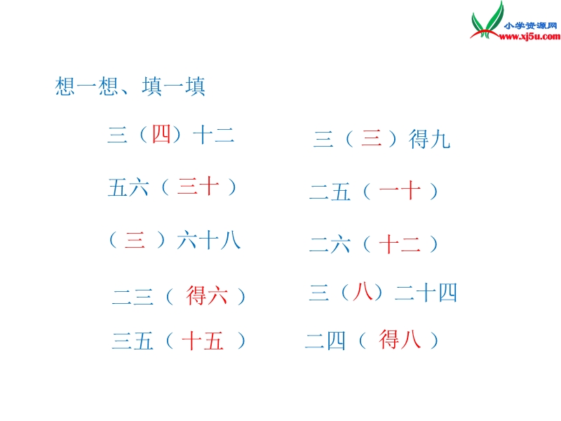 二年级数学上册 第七单元《制作标本 表内除法》课件1 青岛版.ppt_第3页