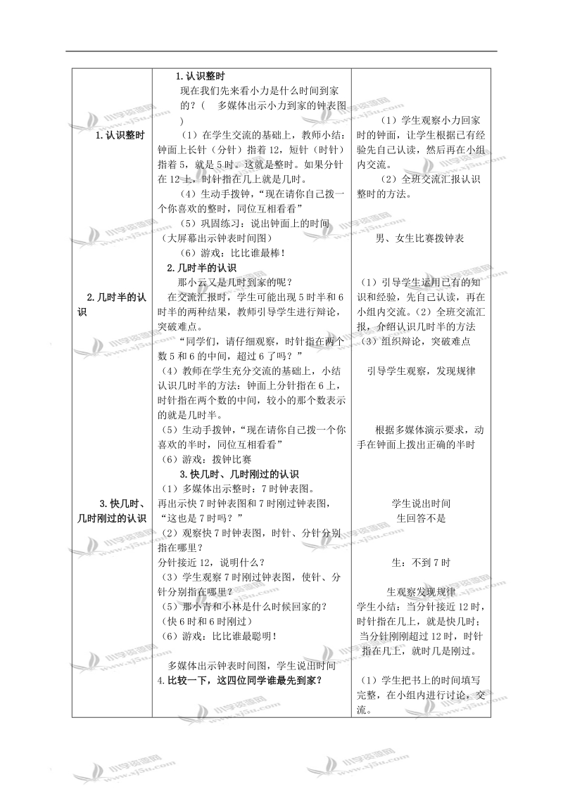 （青岛版）一年级数学下册教案 下雨了 4.doc_第2页