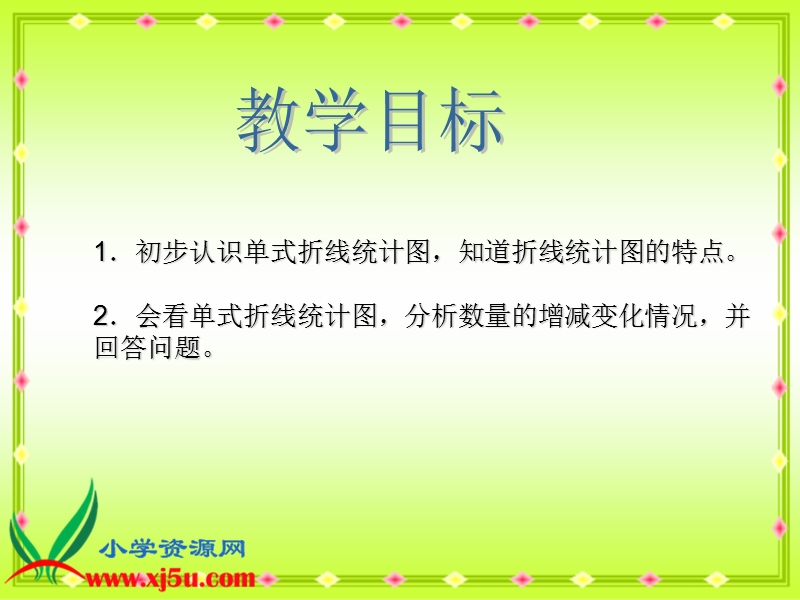 （沪教版）四年级数学下册课件 折线统计图的认识 2.ppt_第2页