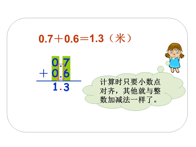 （北京课改版）三年级下册数学第七单元3《一位小数的加减法》 (1).ppt_第3页