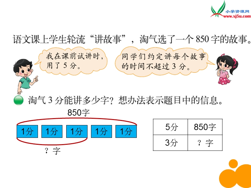 北师大版（2014秋）三年级数学下册课件 讲故事.ppt_第2页