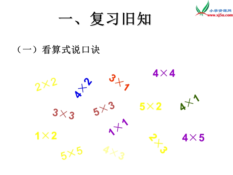 （人教新课标）二年级数学上册 4.3 6的乘法口诀（6的乘法口诀）课件.ppt_第2页