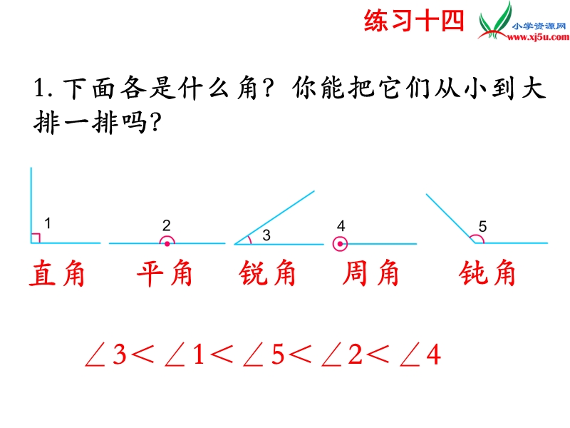 小学（苏教版）四年级上册数学课件第八单元 练习十四.ppt_第2页