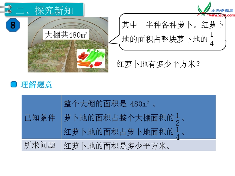 【人教新课标】2017秋六年级数学上册课件第1单元 第8课时 解决问题（1）.ppt_第3页