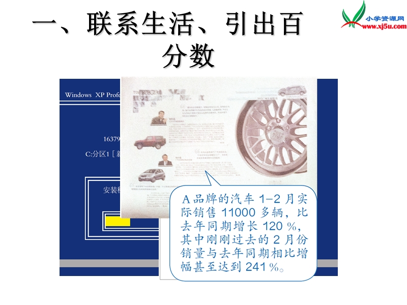 （人教新课标）六年级数学上册课件 5.1百分数的意义和写法.ppt_第2页