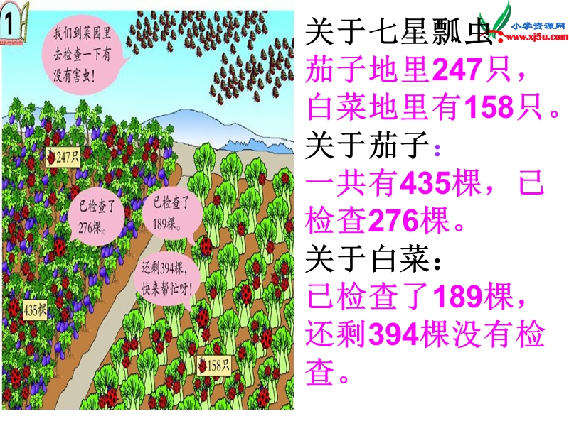 （青岛版）数学二下第六单元《田园小卫士》（信息窗1）ppt课件.ppt_第3页