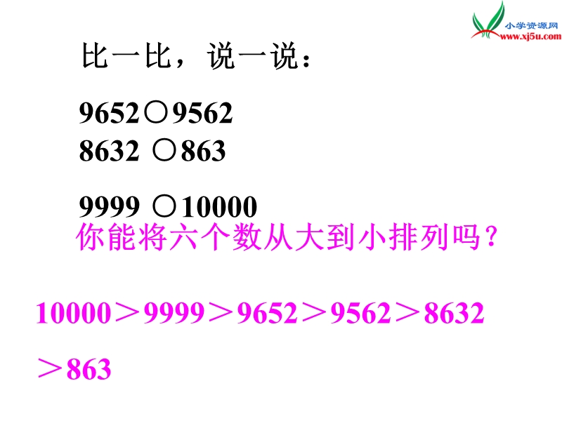 （人教新课标版）2016春二年级数学下册 5《混合运算》比较数的大小课件1.ppt_第2页