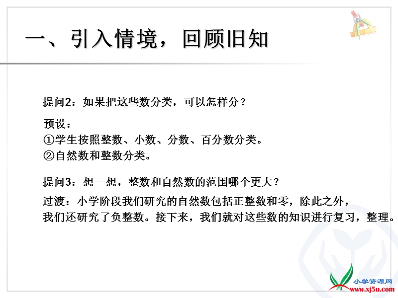 （人教新课标 2014秋）小学数学六年级下册 第6单元 数与代数 数的认识 课件.ppt_第3页