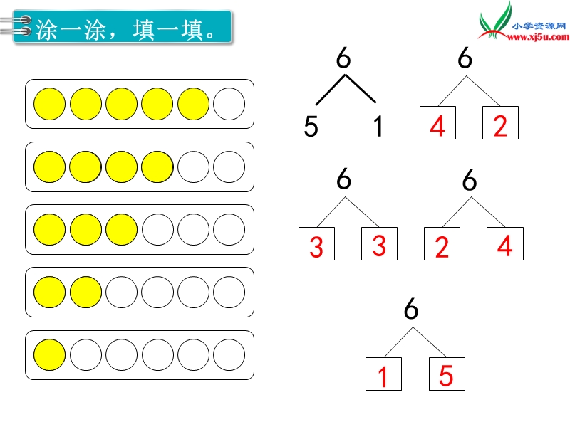 【人教新课标】2017秋一年级数学上册课件第5单元 第3课时 6和7的加减法.ppt_第2页