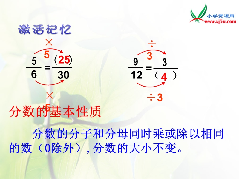 数学五下《约分》ppt课件（北京课改版）.ppt_第2页