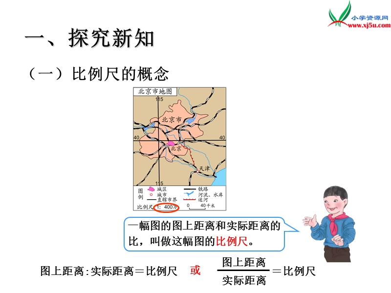 2016春（人教新课标版）数学六下第4章《比例的应用比例尺的概念、例1》课件.ppt_第3页