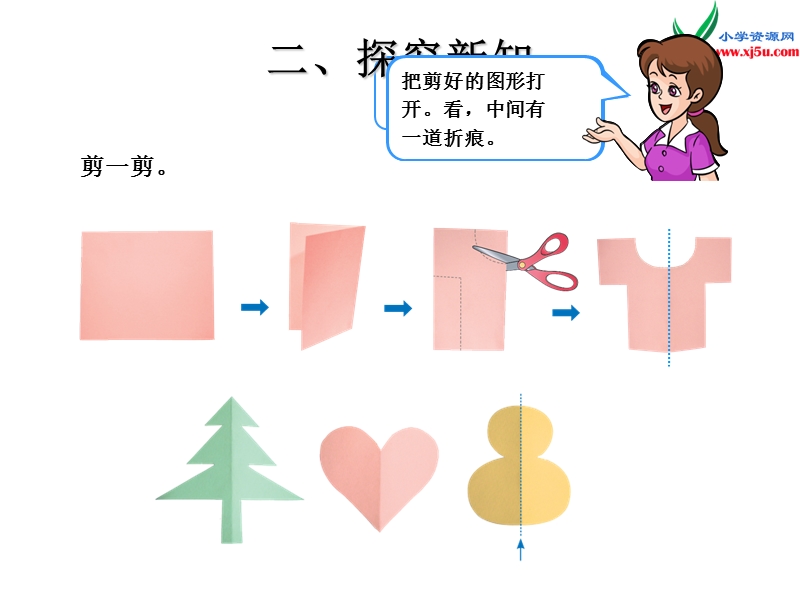 （人教新课标版）2016春二年级数学下册 3《图形的运动（一）》例1至例4课件.ppt_第3页