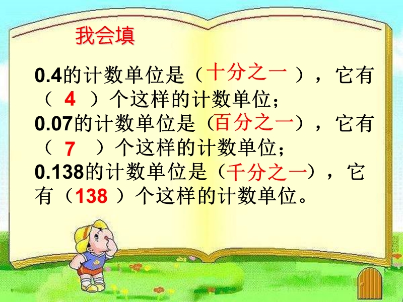 （人教新课标）四年级数学下册课件 小数的读写 2.ppt_第3页