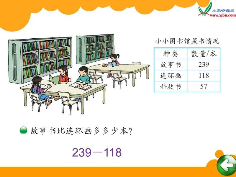 新北师大版小学二年级下数学课件：第5单元 小小图书馆.ppt_第2页