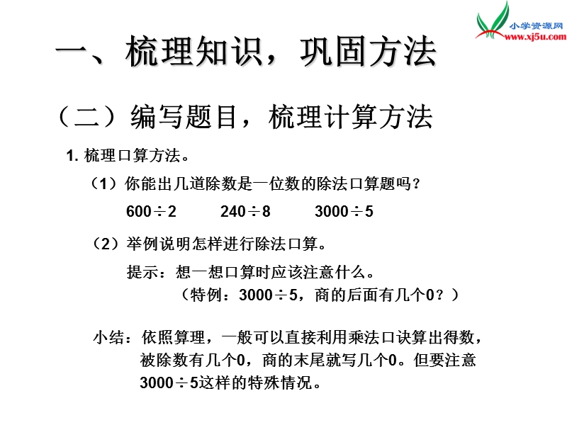 （人教新课标版）2016春三年级数学下册 9《总复习》课件2.ppt_第3页