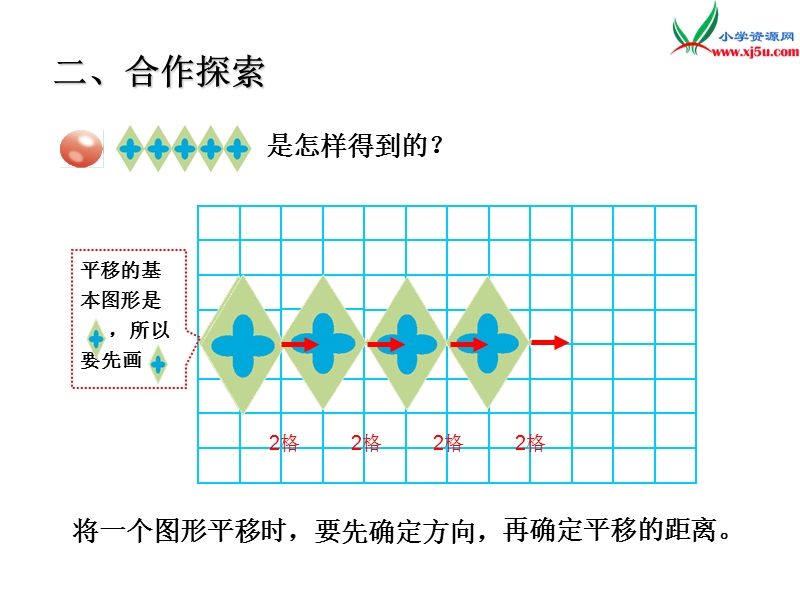 （青岛版）2014年秋五年级数学上册 第二单元 图形的平移 课件5.ppt_第3页