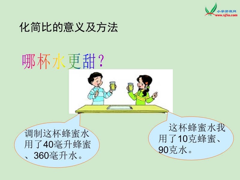 （北师大版 2014秋） 六年级数学上册  6.2《比的化简》 ppt课件1.ppt_第3页