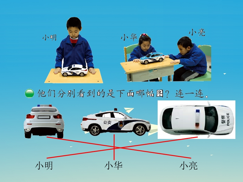 2017春一年级数学下册第二单元《观察物体》看一看（二）课件（新版）北师大版.ppt_第3页