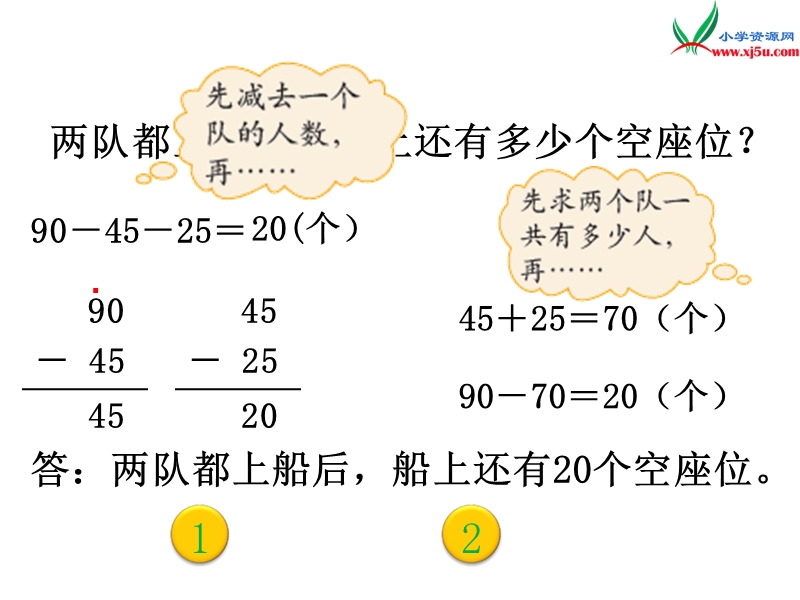 2017秋北师大版数学二年级上册第一单元《秋游》ppt课件2.ppt_第3页