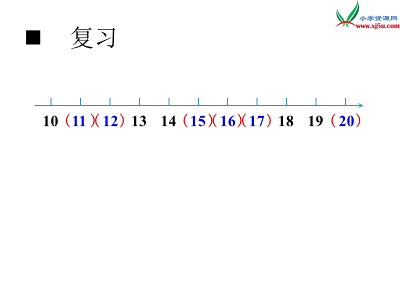 （西师大版）一年级上册数学第四单元 第2课时 11~20各数的认识（2）.ppt_第2页