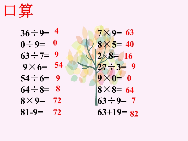 （青岛版）二年级数学上册课件 混合运算 3.ppt_第3页