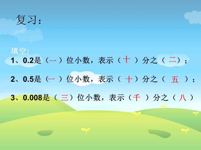 （人教新课标）四年级数学下册课件 小数的读写 5.ppt_第2页