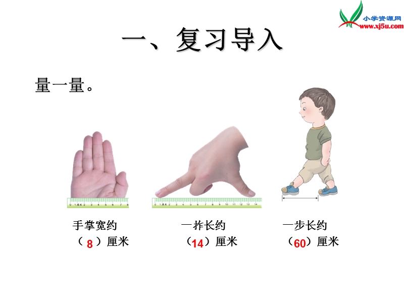 （人教新课标）二年级数学上册课件 1.4认识、测量线段.ppt_第2页