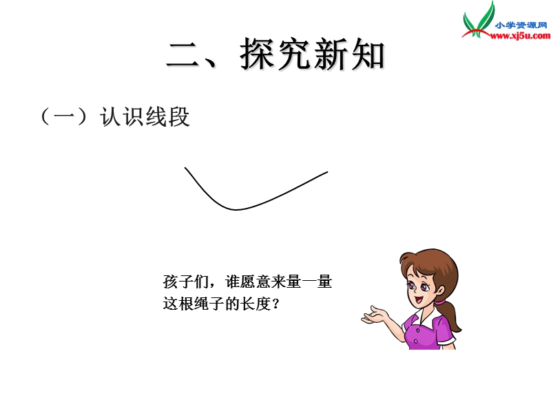 （人教新课标）二年级数学上册课件 1.4认识、测量线段.ppt_第3页