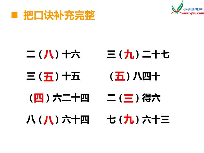 （西师大版）二年级上册数学第六单元 第5课时 用乘法口诀求商（1）.ppt_第2页