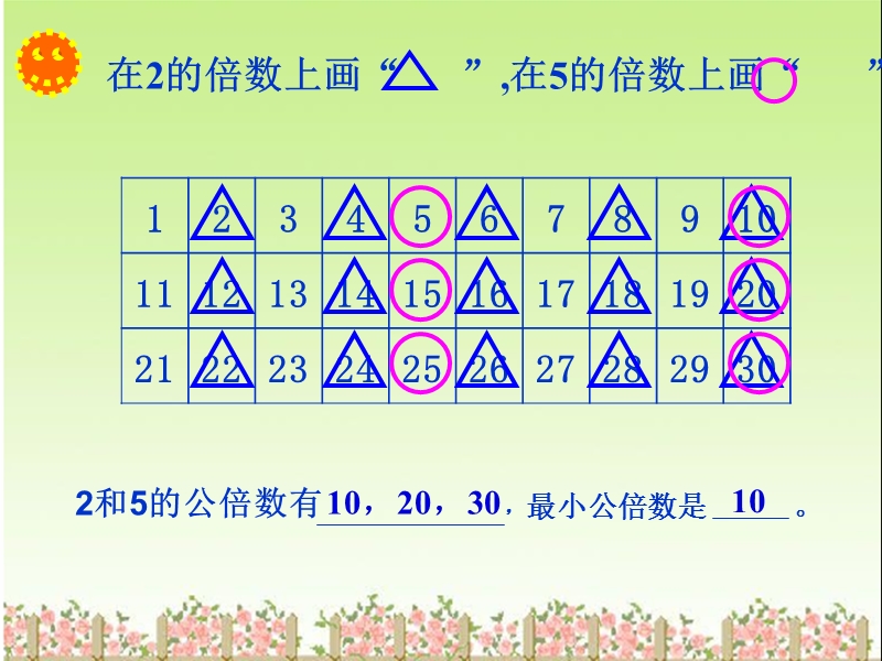 （北京课改版）五年级下册数学第三单元6. 公倍数.ppt_第3页