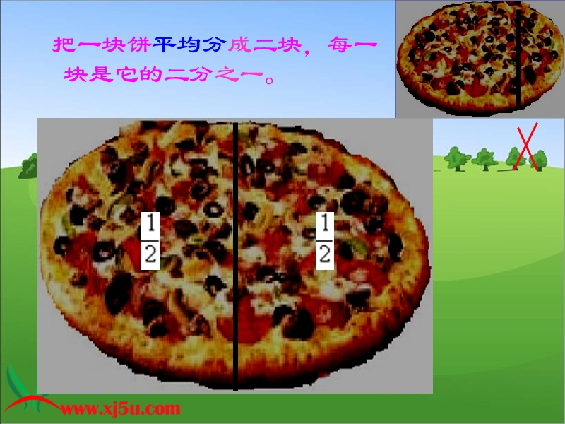 （沪教版）三年级数学下册课件 分数的初步认识.ppt_第3页