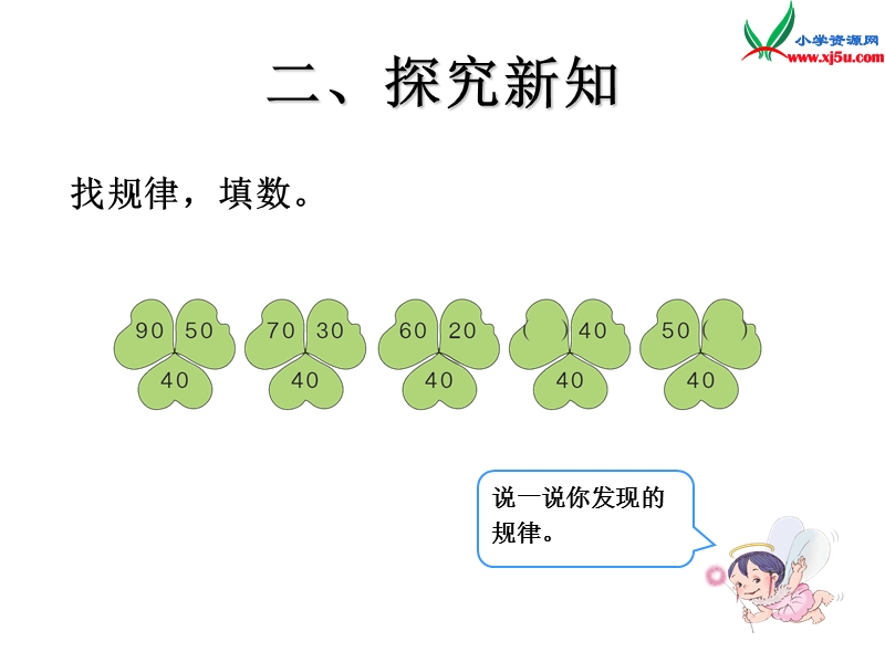 （人教新课标）一年级数学下册课件 8.3找规律（三）.ppt_第3页