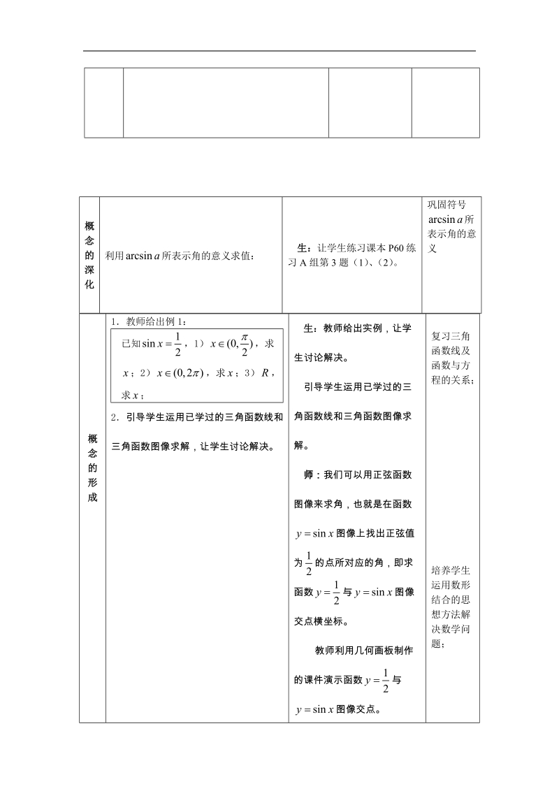 数学：1.3.3《已知三角函数值求角（二）》教案（新人教b版必修4）.doc_第3页