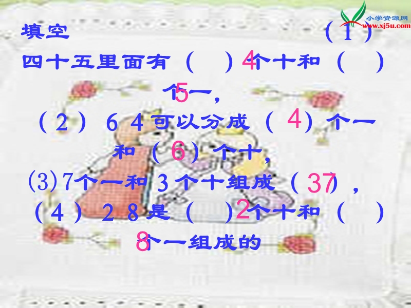 （苏教版）2015年春一年级数学下册课件 整十数加一位数及相应的减法.ppt_第2页