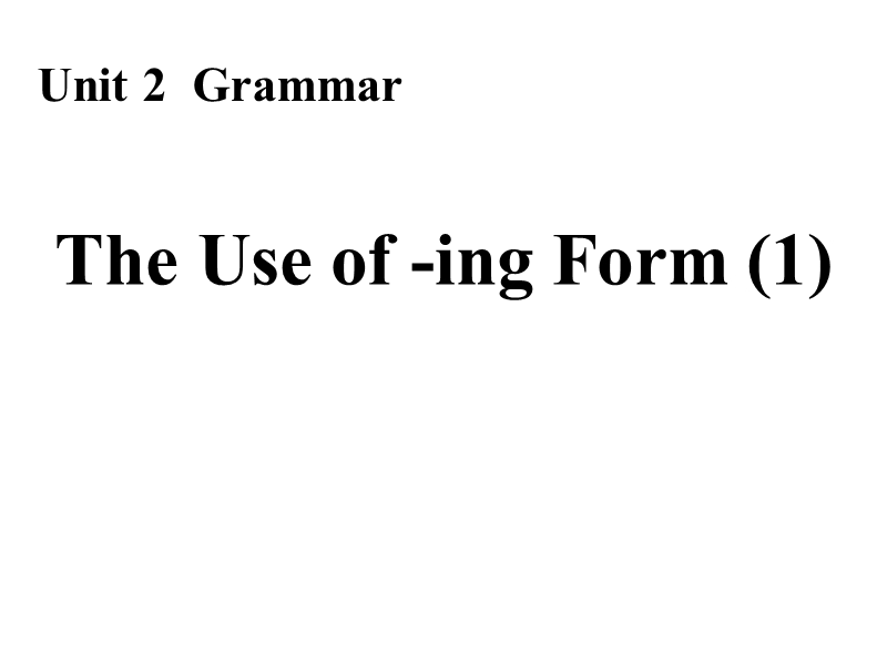 2016年高中英语人教版必修四u2working the land p3 grammar 课件（共38张）.ppt_第1页