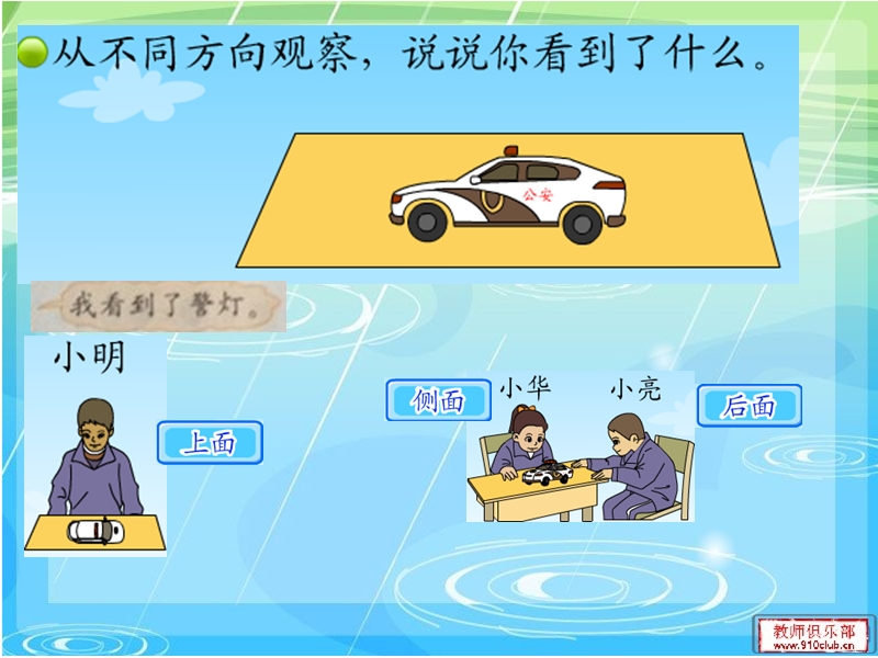 （北师大版）2016春小学一年级下数学课件：第2单元 看一看二1.ppt_第3页