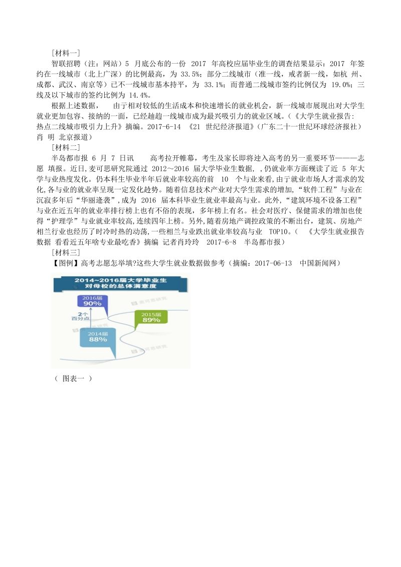 2018届高三复习单元测试 实用类文本阅读之新闻(1).doc_第3页