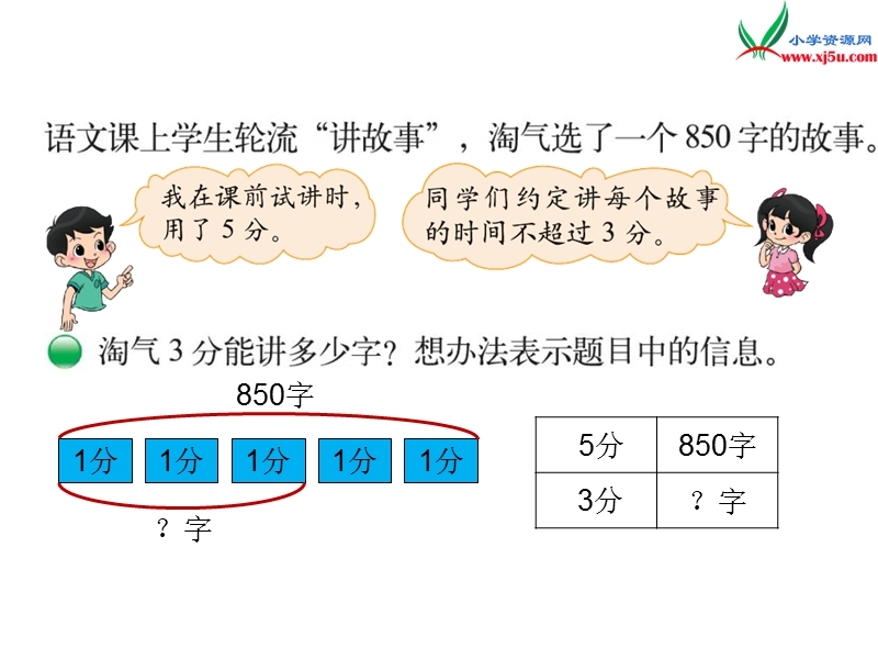 （北师大版）2014秋数学三年级下册第一单元 讲故事.ppt_第2页