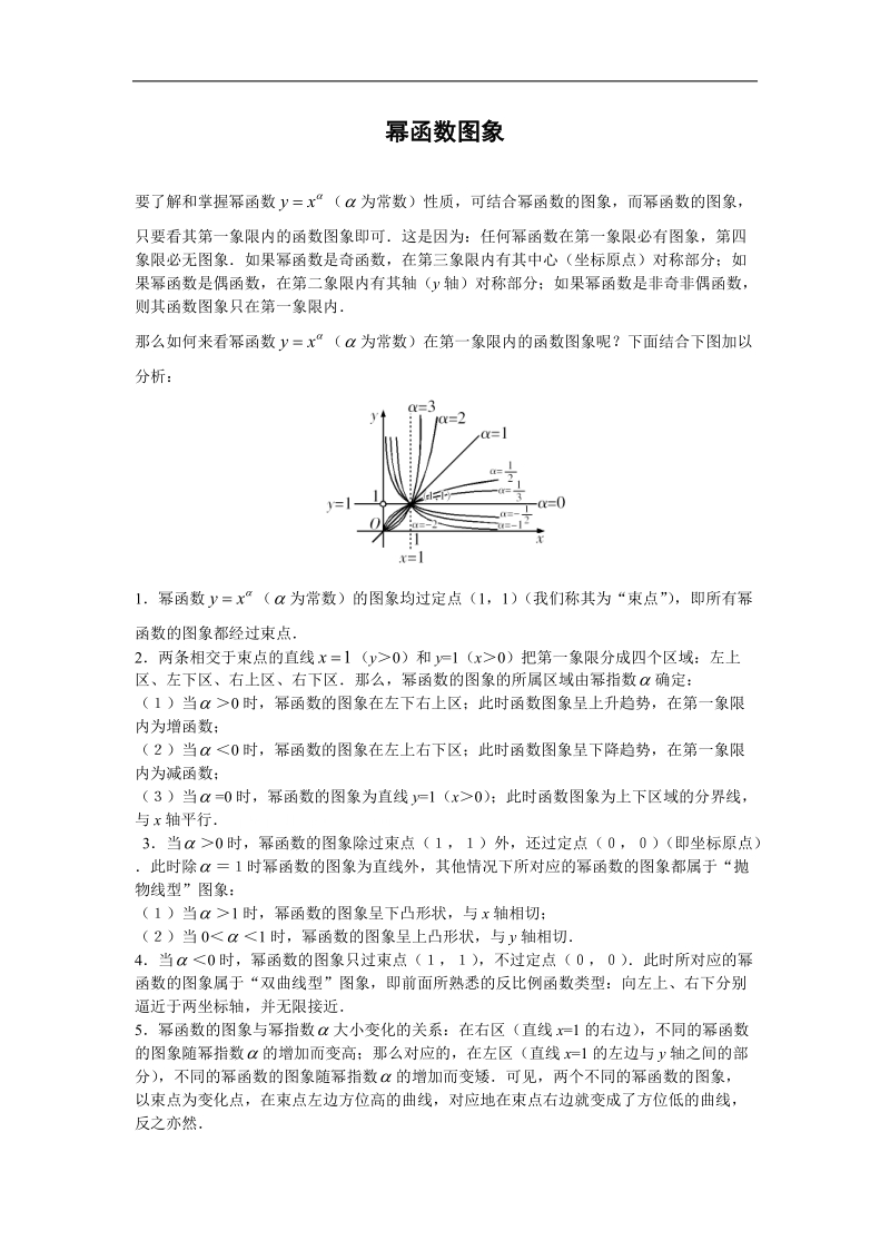 《幂函数》文字素材11（新人教b版必修1）.doc_第1页