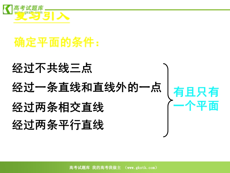 《空间点、直线、平面之间的位置关系》课件18（新人教a版必修2）.ppt_第3页