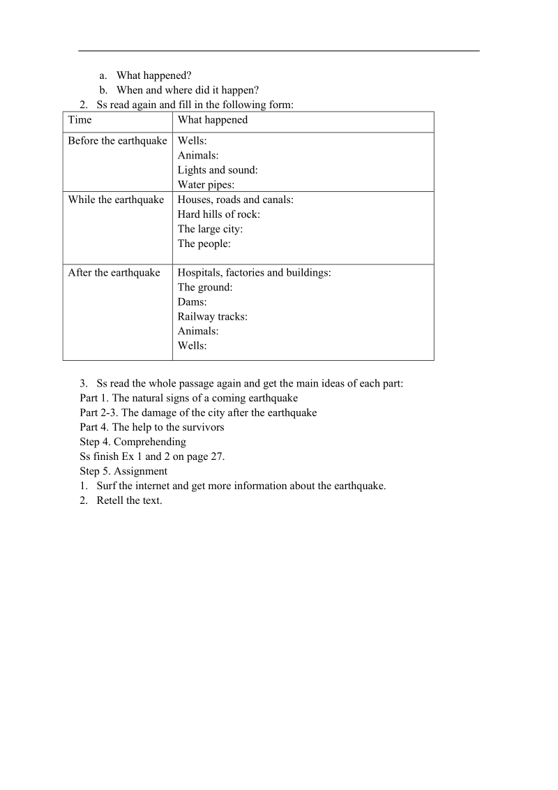 浙江新人教版高一英语教案：unit4 period1（必修1）.doc_第2页