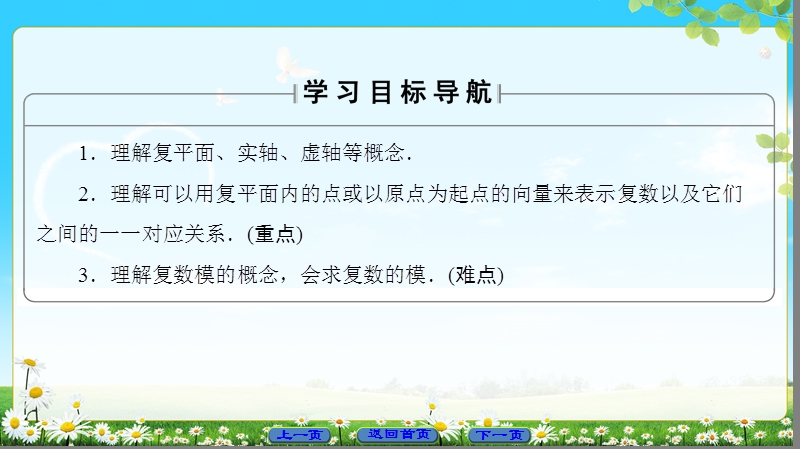 2018版高中数学（人教a版）选修1-2同步课件：第3章 3.1.2 复数的几何意义.ppt_第2页