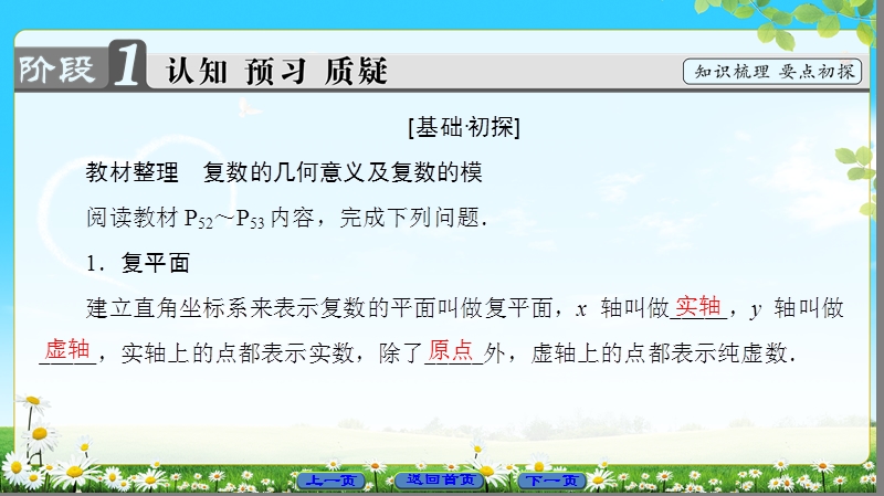 2018版高中数学（人教a版）选修1-2同步课件：第3章 3.1.2 复数的几何意义.ppt_第3页