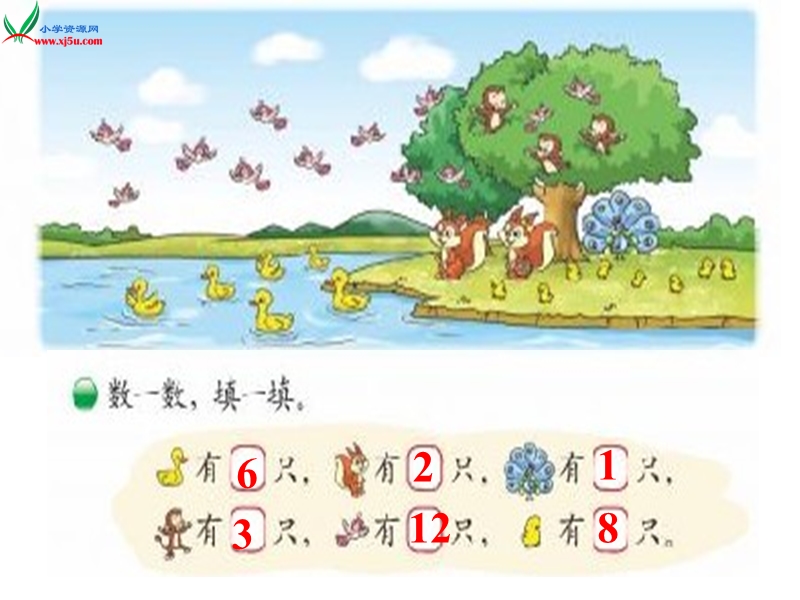 （北师大版）二年级数学上册 快乐的动物(三) 课件.ppt_第3页