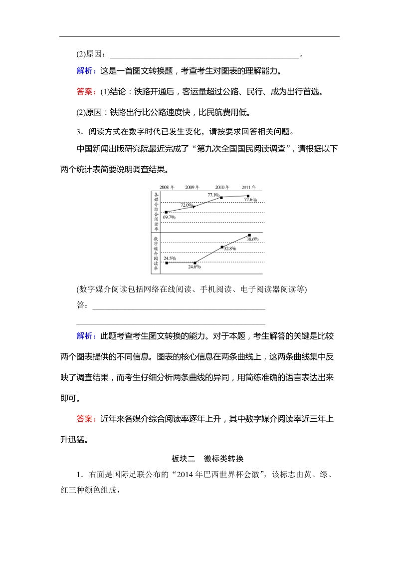 2016年人教版 图表类转换 单元测试.doc_第2页