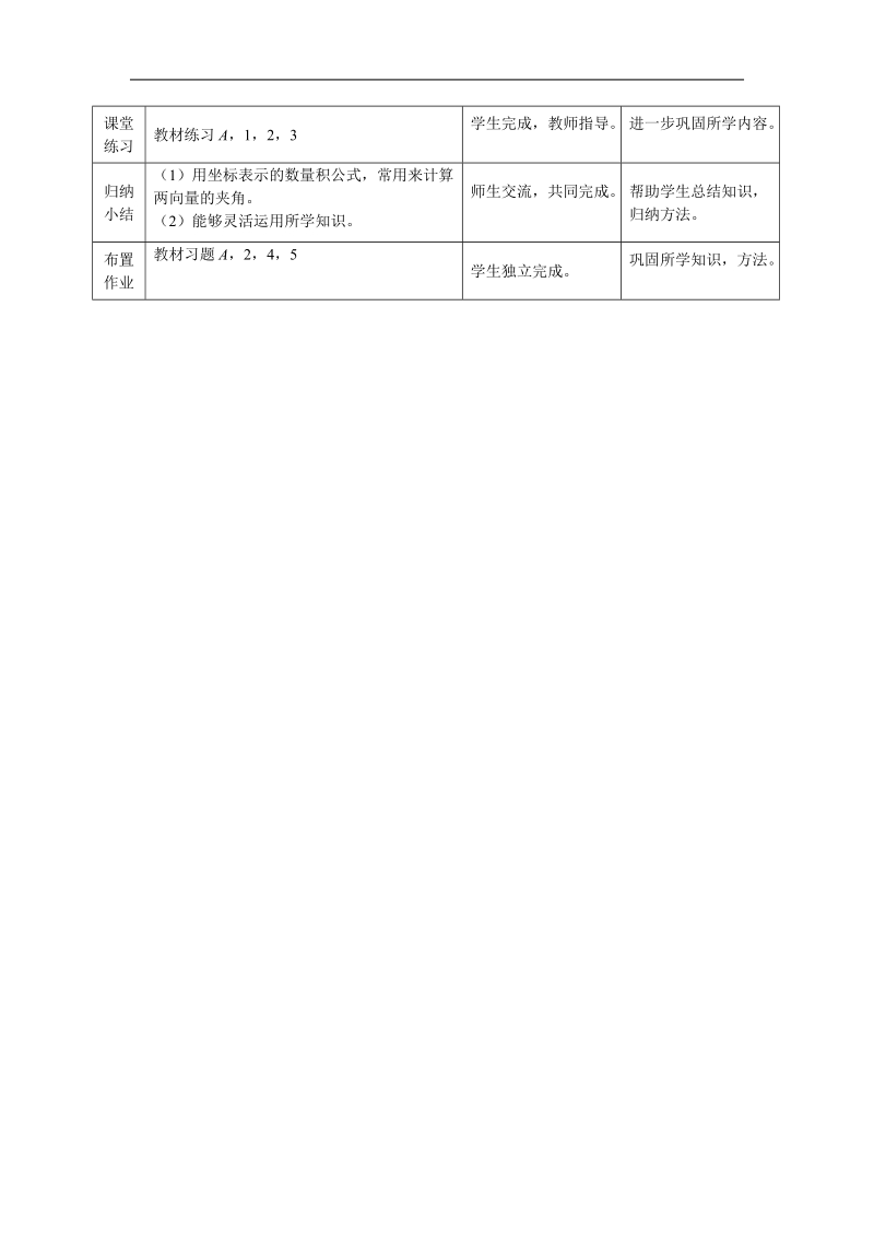 《向量数量积的坐标表示与度量公式》教案2（新人教b版必修4）.doc_第3页