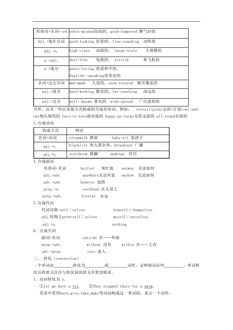 江西省学年高一英语新人教版必修4学案：unit5《theme parks period 3 grammar》.doc_第2页