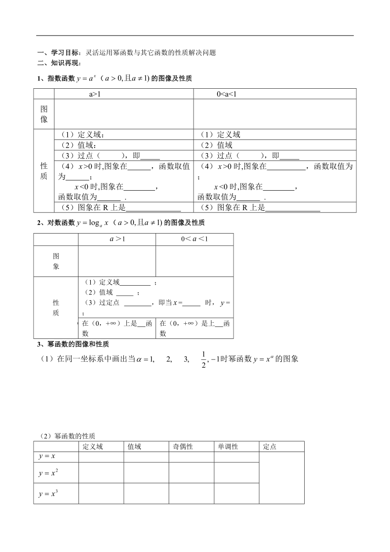 高一数学《幂函数》学案.doc_第1页