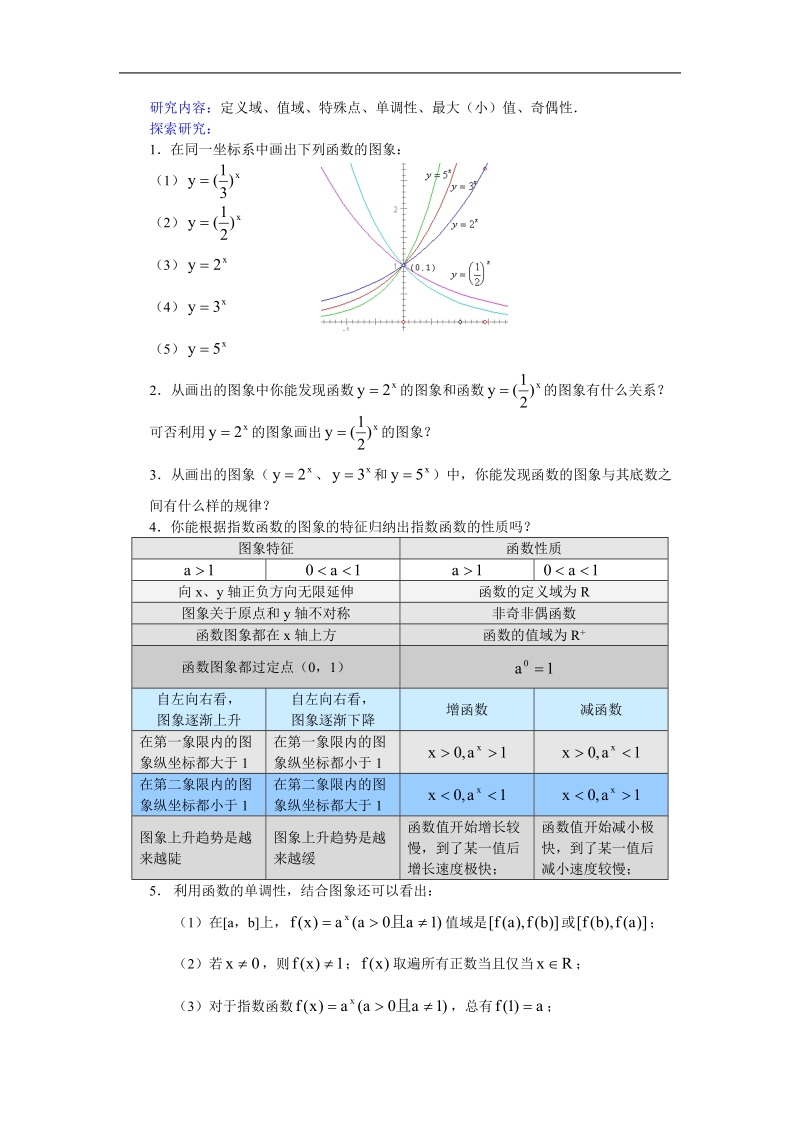 《指数函数及其性质》教案2（新人教a版必修1）.doc_第2页