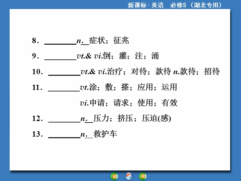 【一点通】高中英语（人教版，湖北专版）必修5同步课件：单元归纳提升5 .ppt_第3页